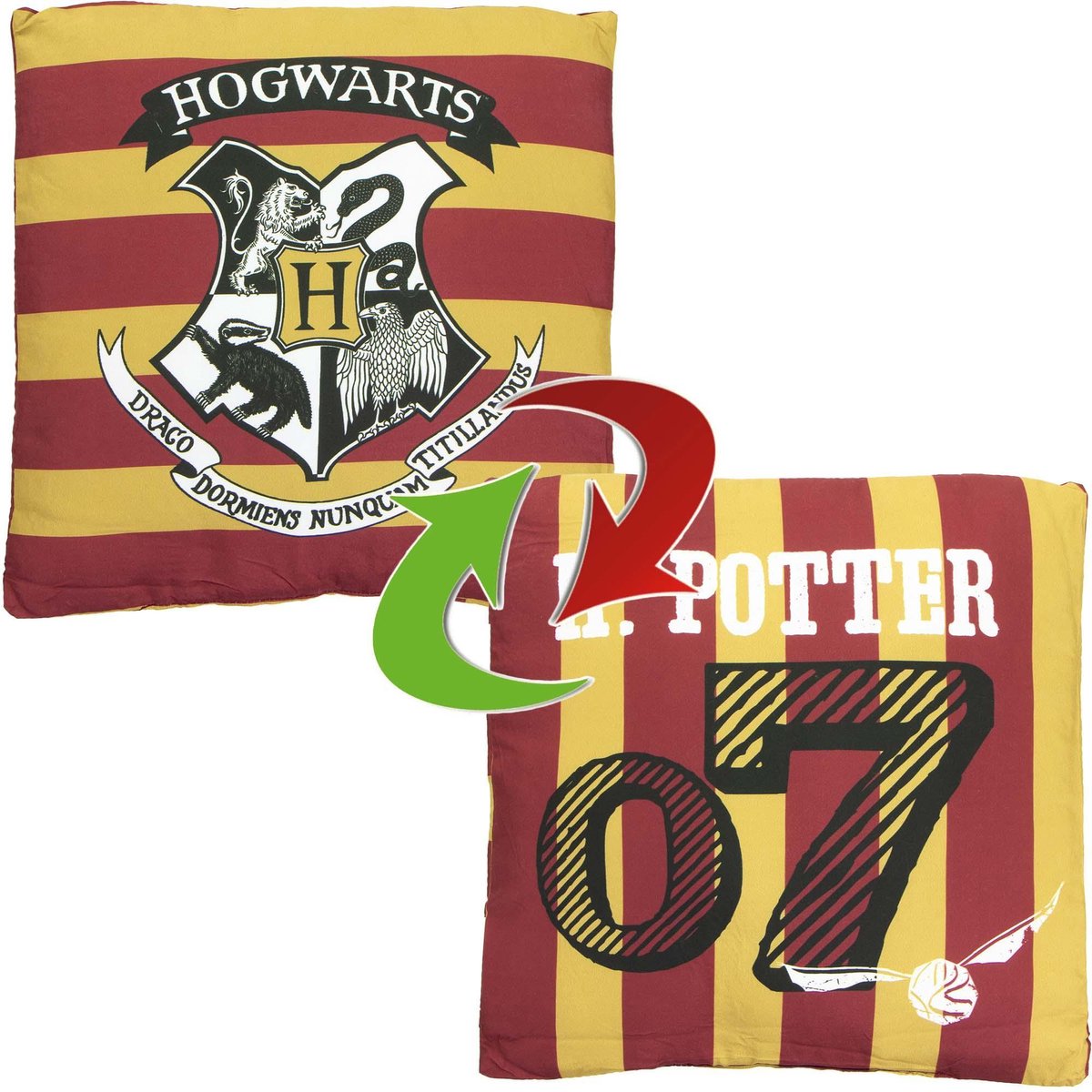 Harry Potter Sierkussen 2in1 Hogwarts Gevuld