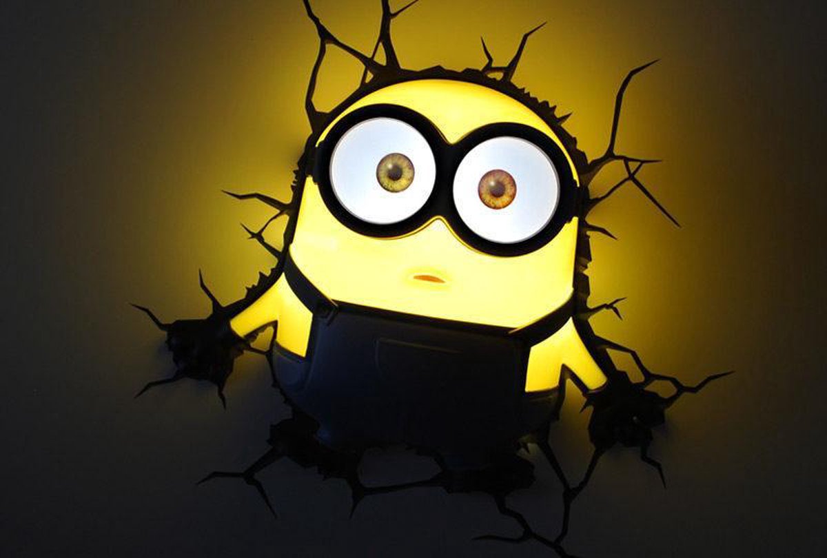 Minions Bob 3D LED Light Muurlamp