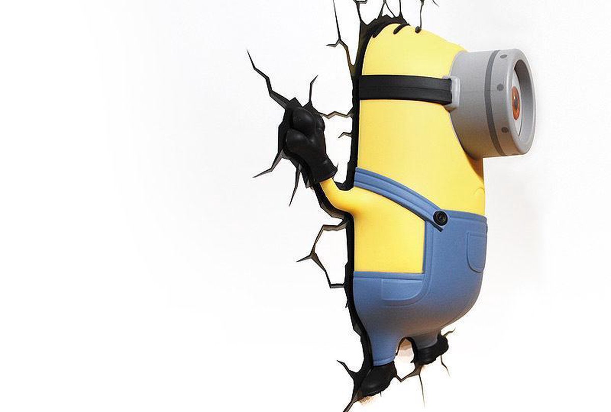 Minions Stuart 3D LED Light Muurlamp