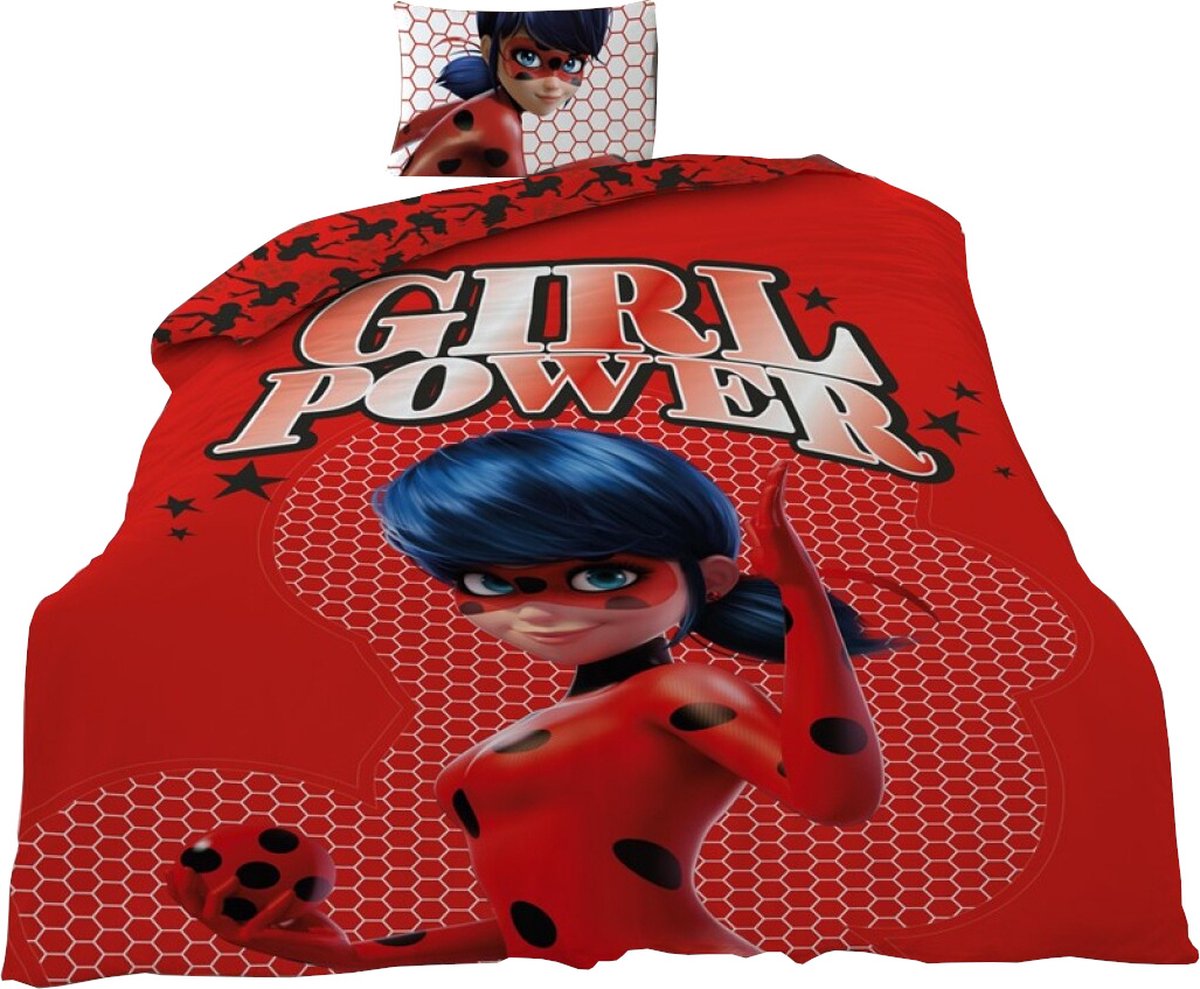 Miraculous Ladybug Dekbedovertrek 2in1 Duurzaam polyester