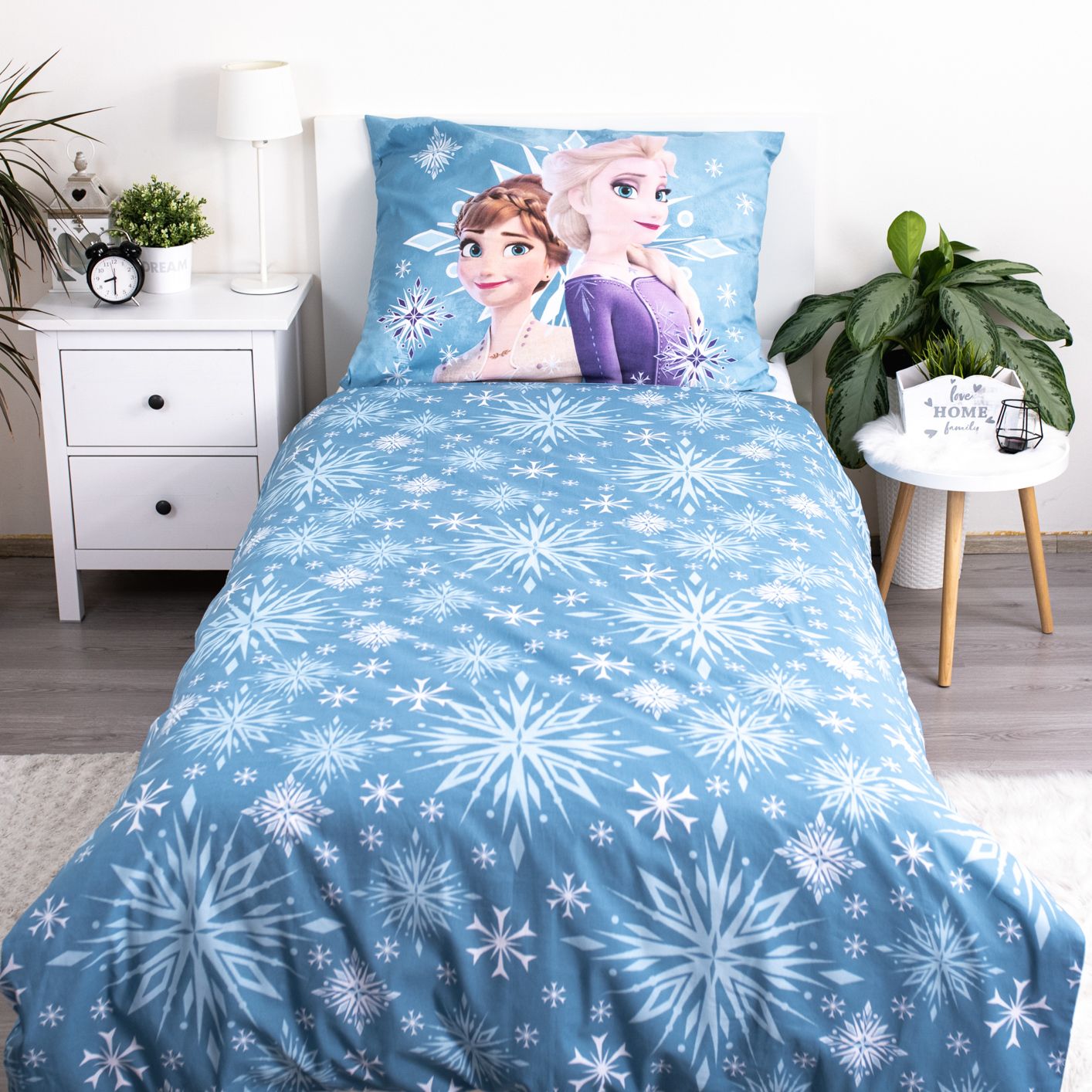 Disney Frozen Dekbedovertrek 140x200 Duurzaam 2in1