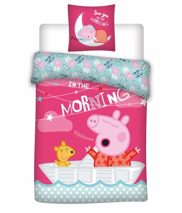 Peppa Pig Dekbedovertrek Morning