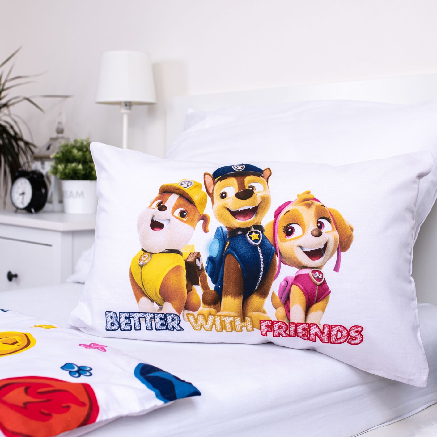 PAW Patrol Dekbedovertrek 100x135 2in1 Duurzaam Katoen