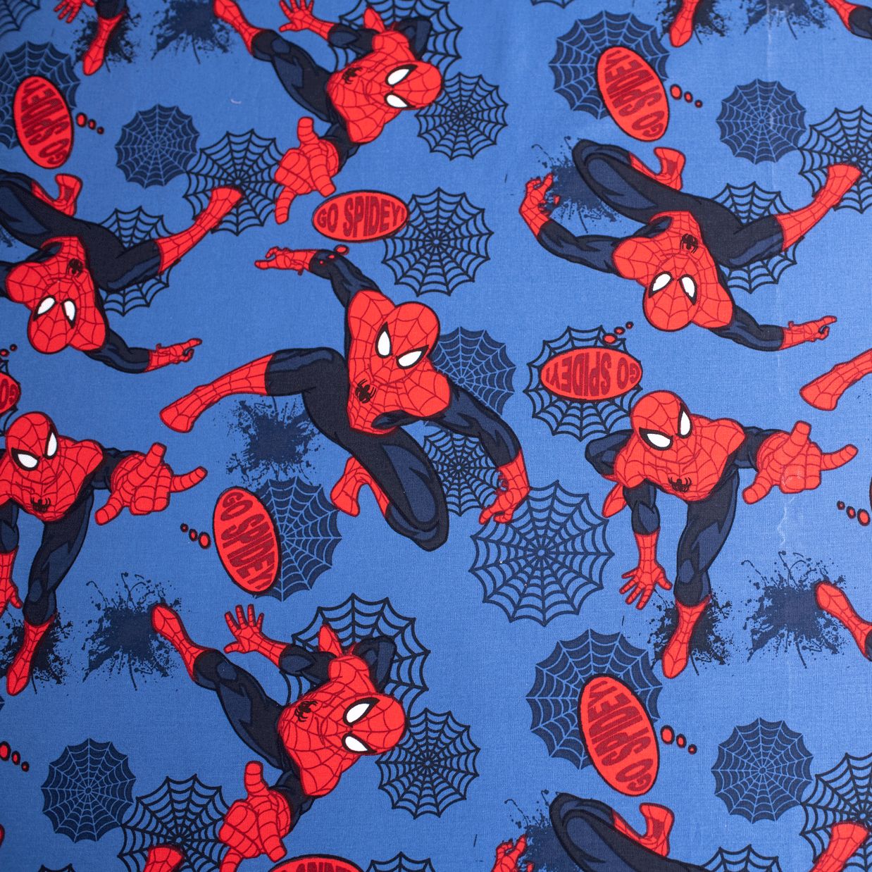 Spiderman Hoeslaken 90x200 Duurzaam Katoen