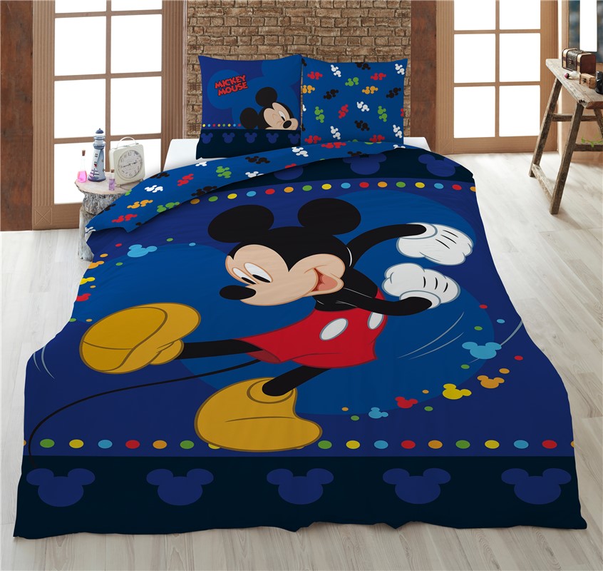 Disney Mickey Mouse Dekbedovertrek 140x200 Duurzaam 2in1