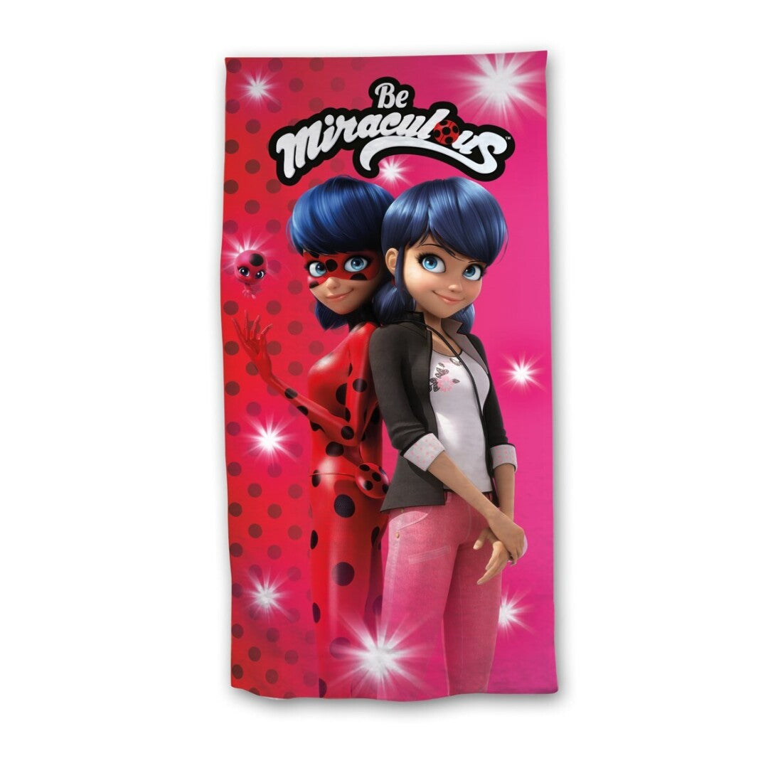 Miraculous Handdoek 70x140 Polyester Sneldrogend
