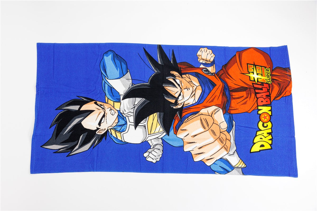 Dragonball Handdoek 70x140 Polyester Sneldrogend