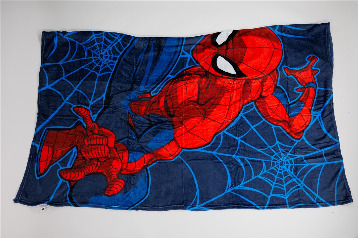 SpiderMan Fleeceplaid 130x160 Duurzaam Flanel
