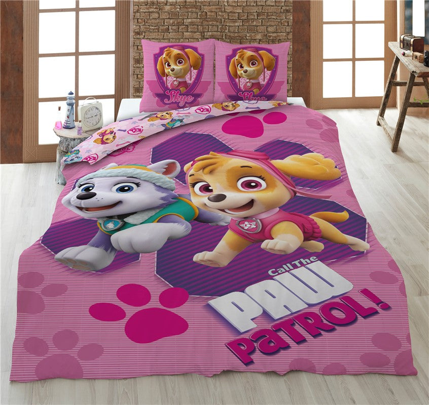PAW Patrol Dekbedovertrek 140x200 2in1 Duurzaam Polykatoen