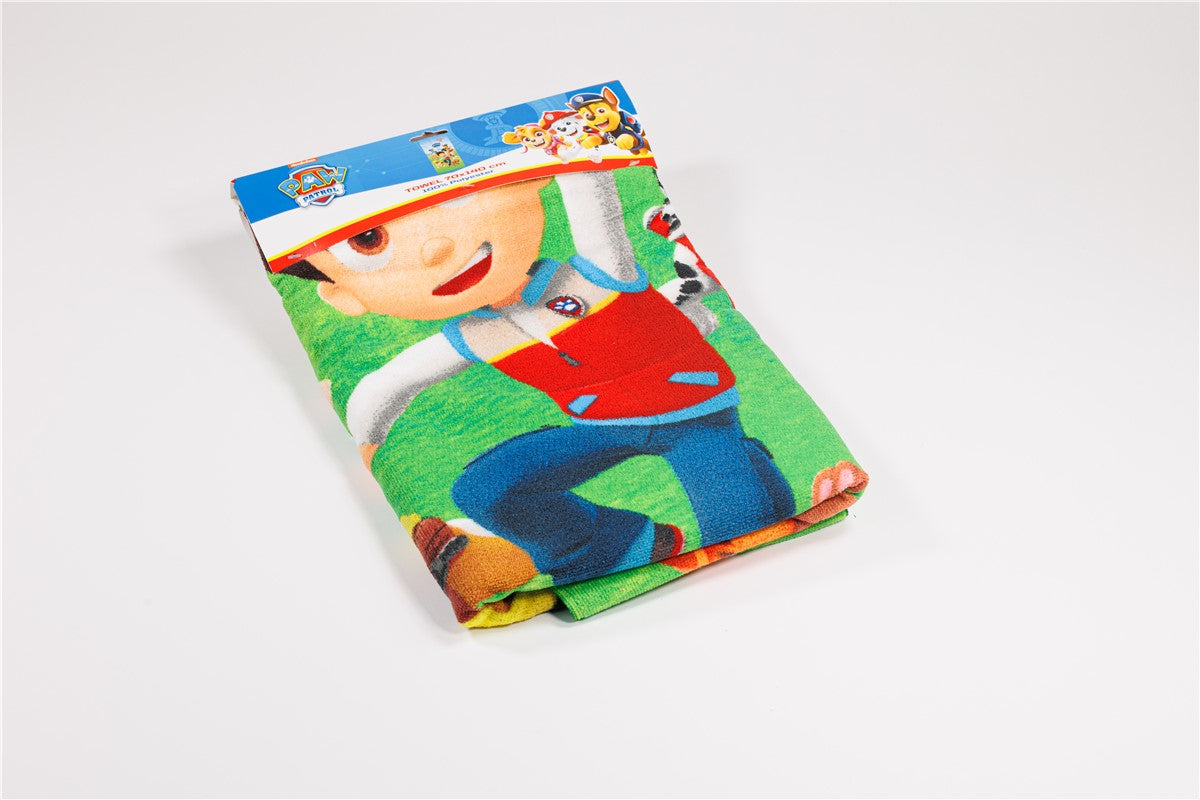 Paw Patrol Handdoek 70x140 Polyester Duurzaam