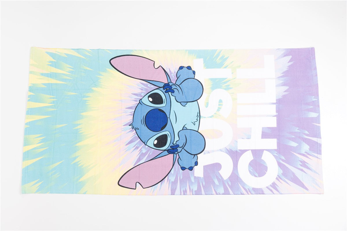 Disney Lilo Stitch Handdoek 70x140 Polyester Duurzaam