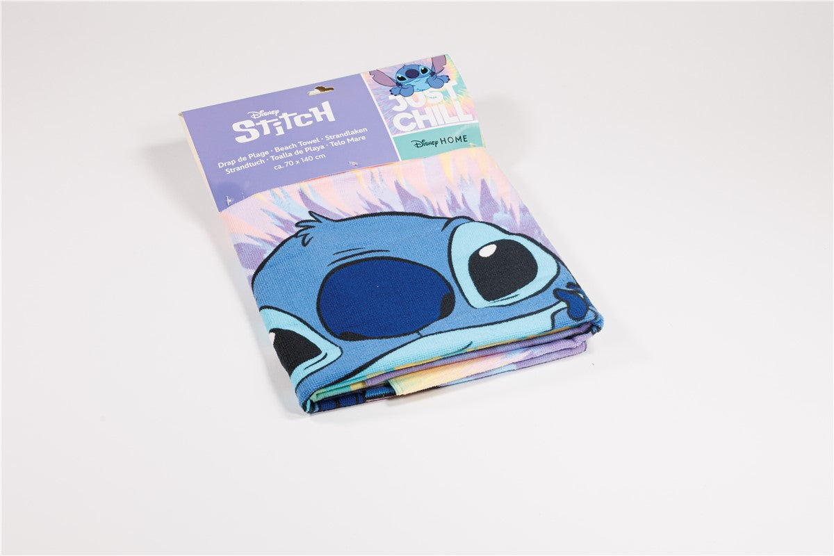 Disney Lilo Stitch Handdoek 70x140 Polyester Duurzaam