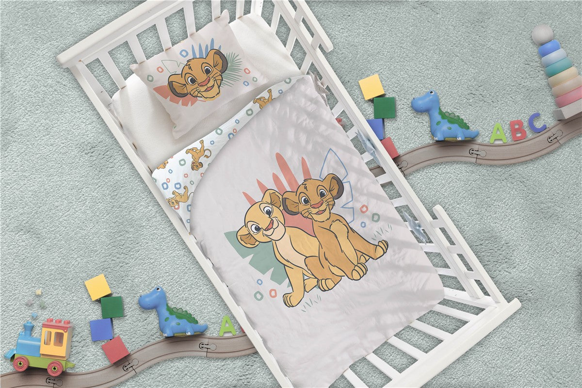 Lion King Dekbedovertrek 100x135 2in1 Best Friends