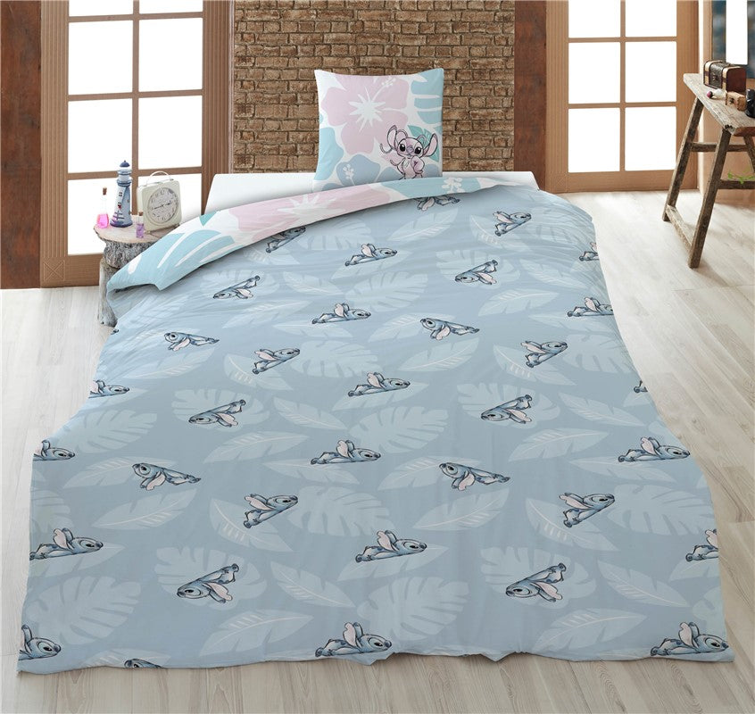 Stitch Lilo Dekbedovertrek 140x200 Duurzaam Polykatoen 2in1
