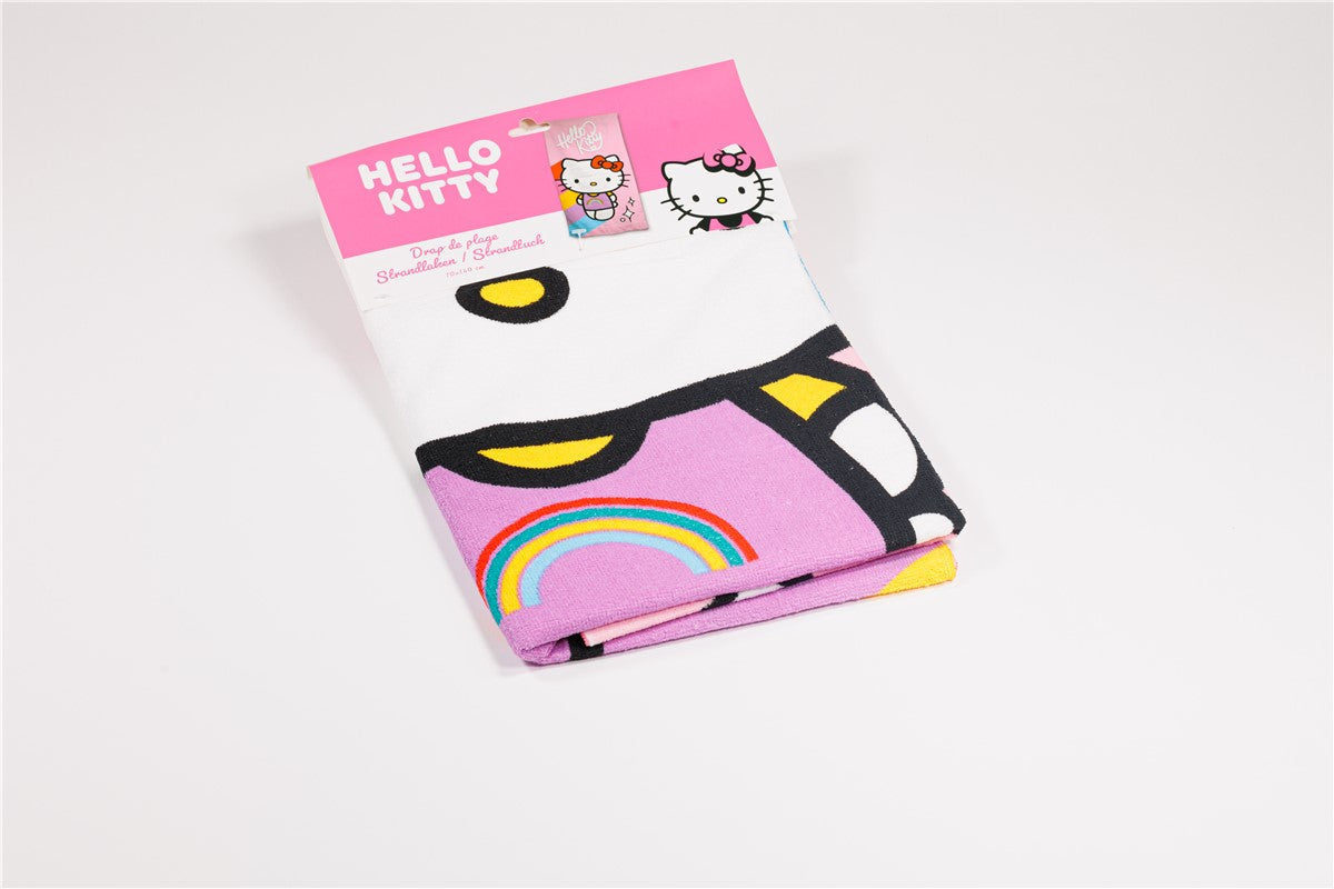 Hello Kitty Handdoek 70x140 Duurzaam Polyester