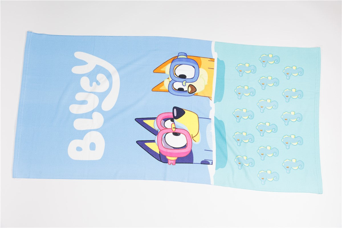 Bluey Handdoek 70x140 Polyester Duurzaam