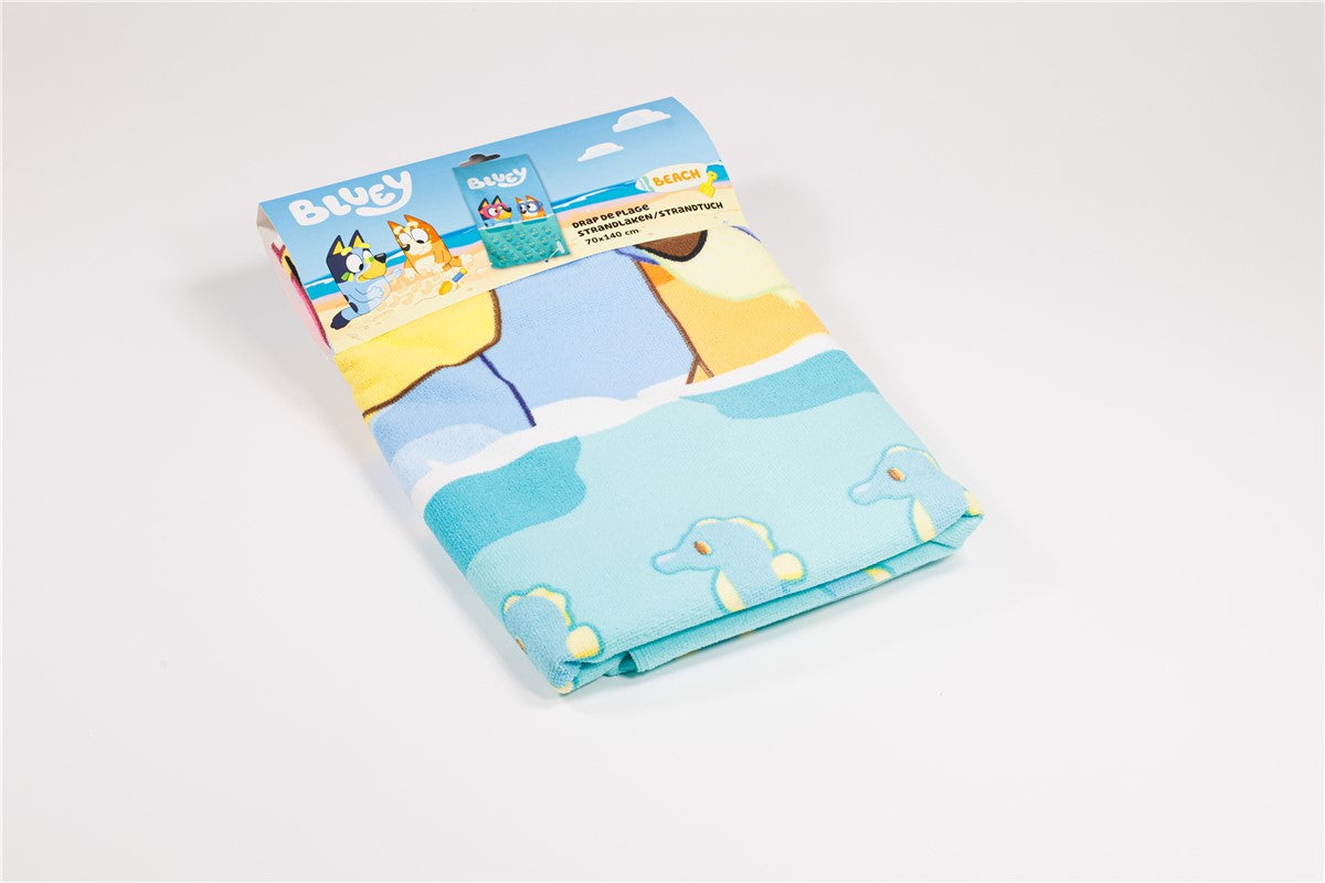 Bluey Handdoek 70x140 Polyester Duurzaam
