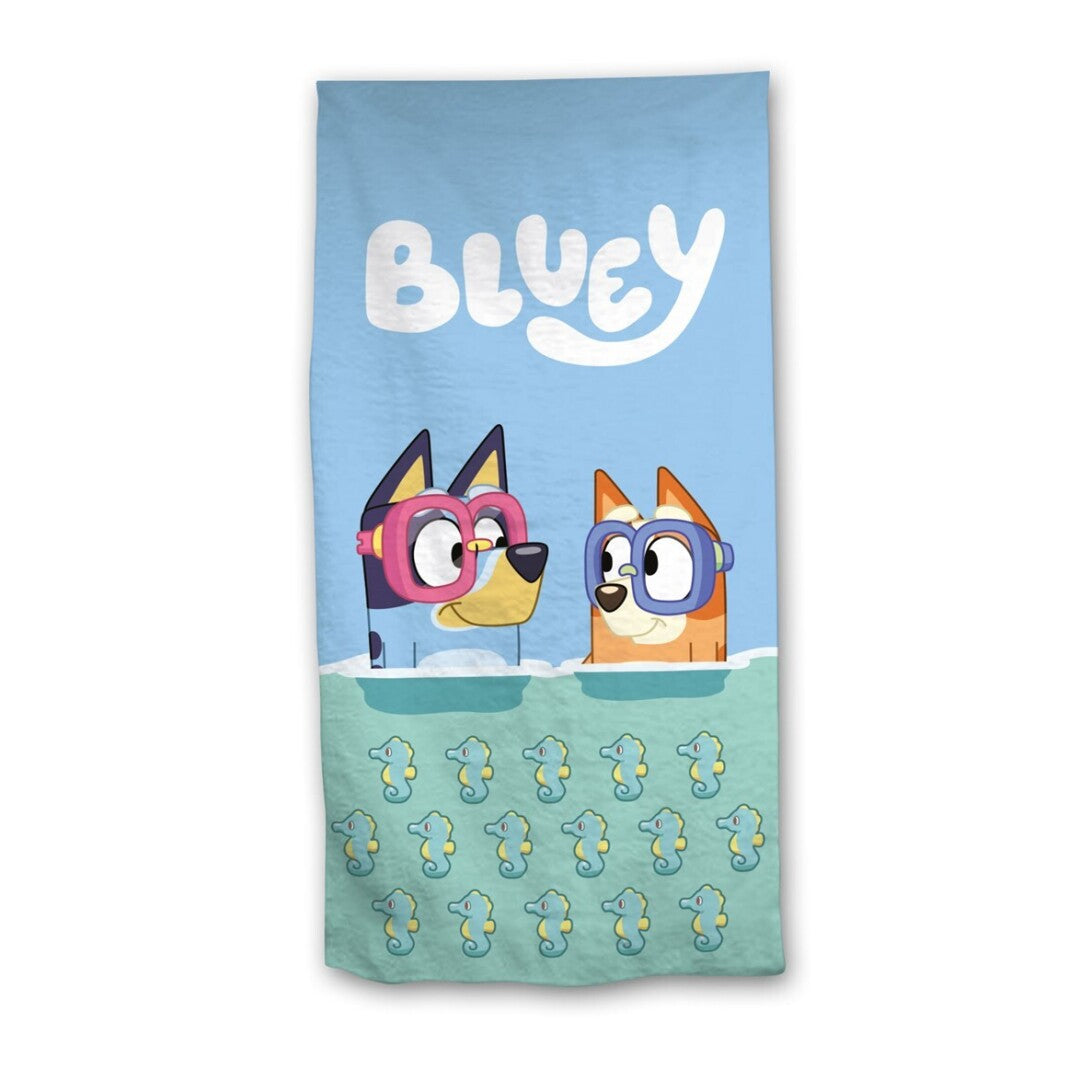 Bluey Handdoek 70x140 Polyester Duurzaam