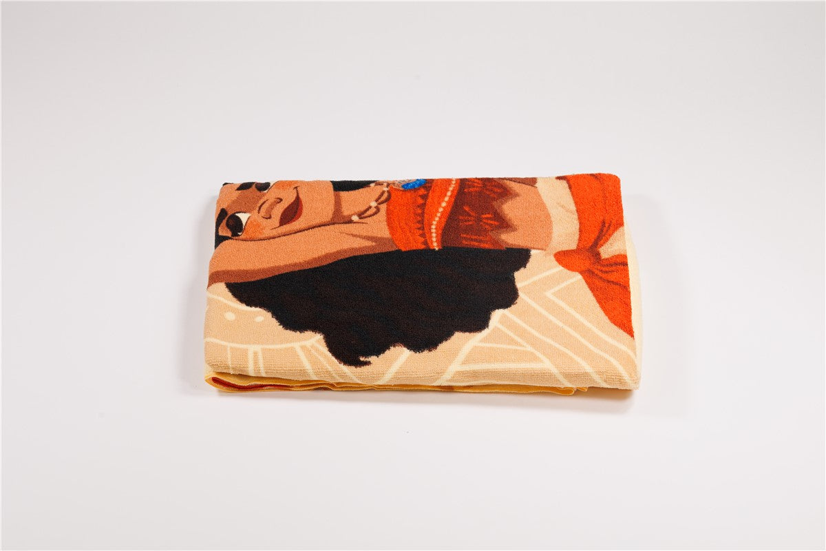 Disney Vaiana Handdoek 70x140 Duurzaam Polyester