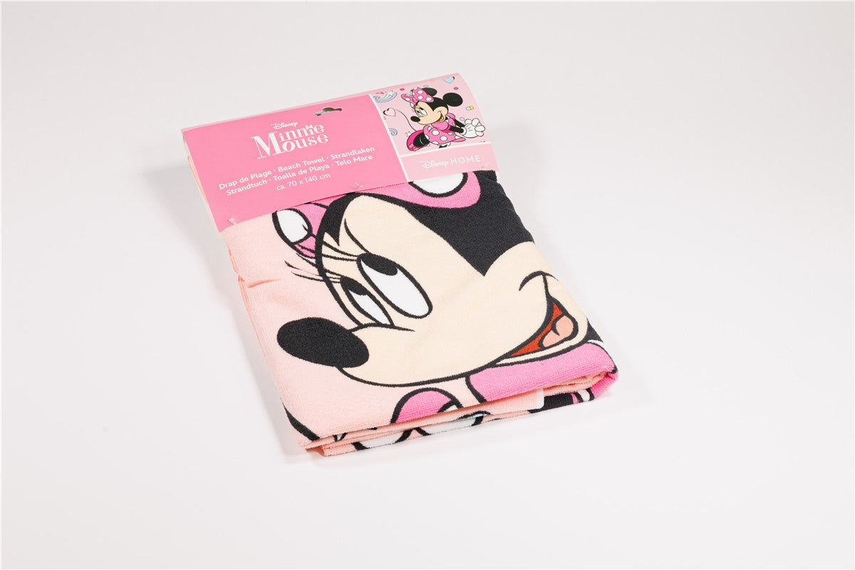 Minnie Mouse Handdoek 70x140 Polyester Sneldrogend