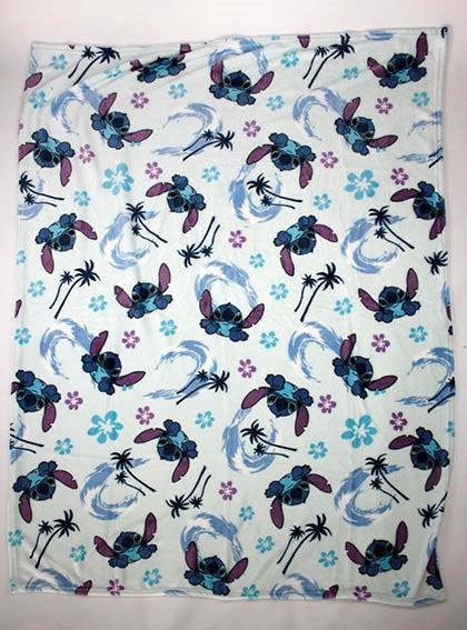Disney Lilo Stitch Fleece Plaid 110x150cm Flanel 2in1 Duurzaam