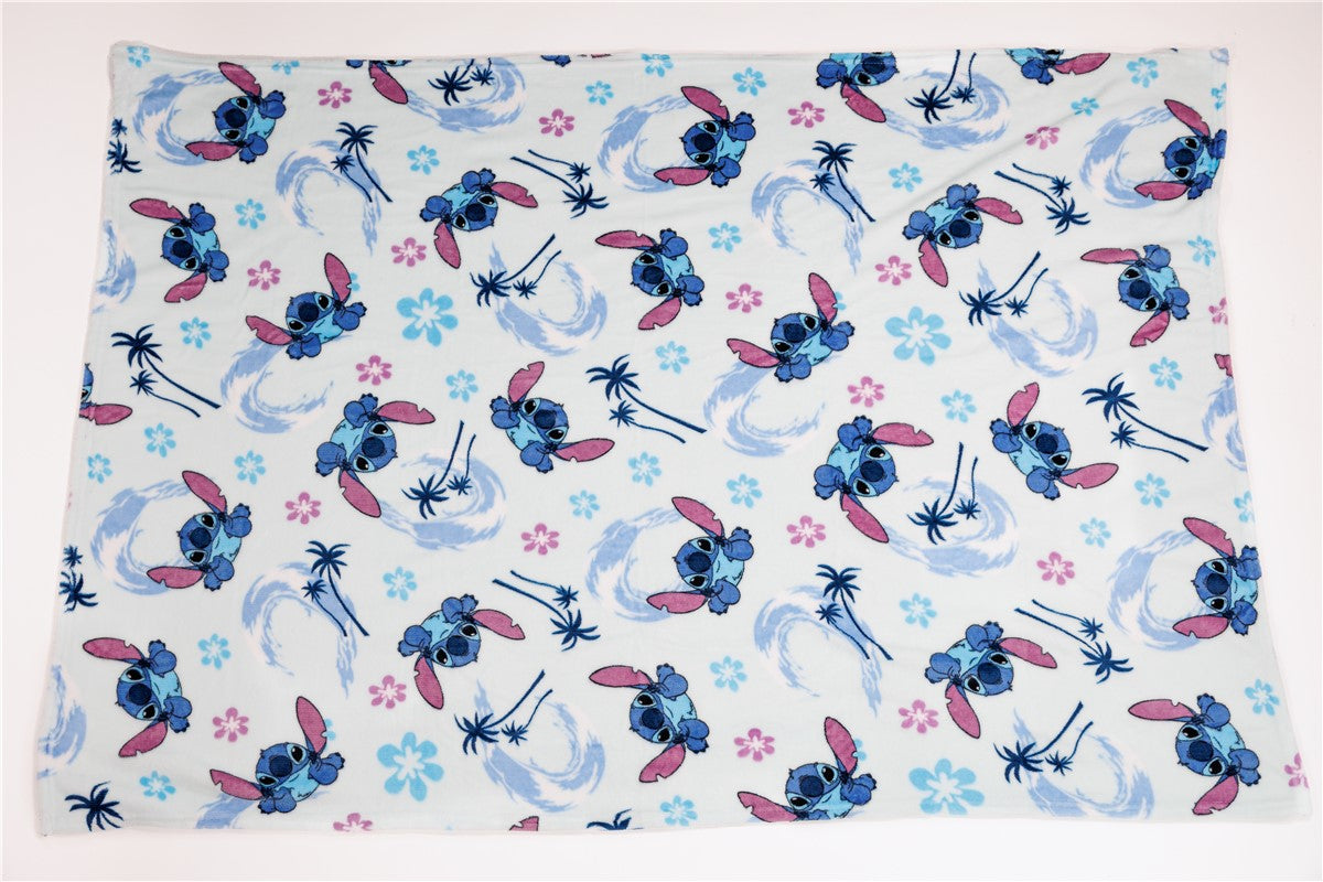 Disney Lilo Stitch Fleece Plaid 110x150cm Flanel 2in1 Duurzaam