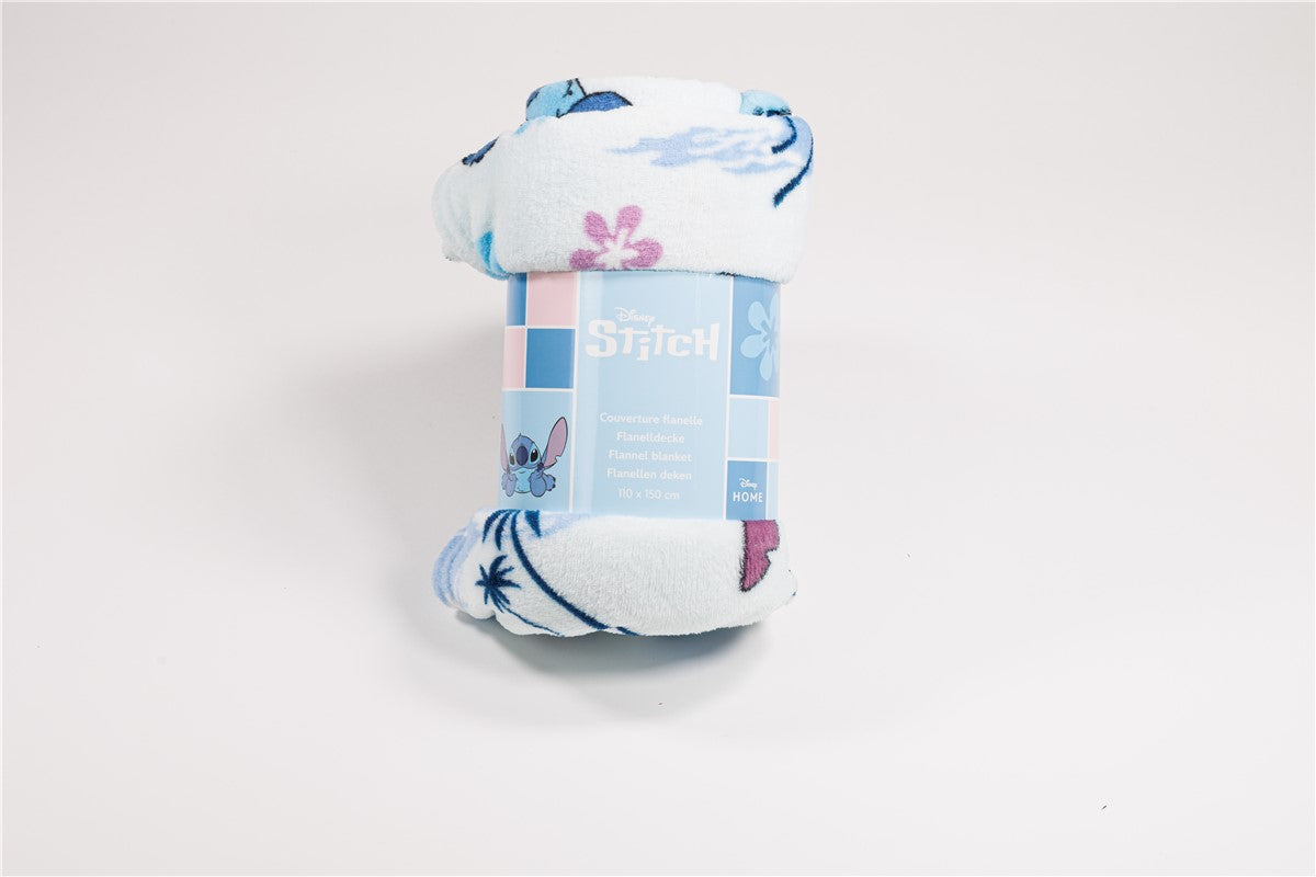Disney Lilo Stitch Fleece Plaid 110x150cm Flanel 2in1 Duurzaam