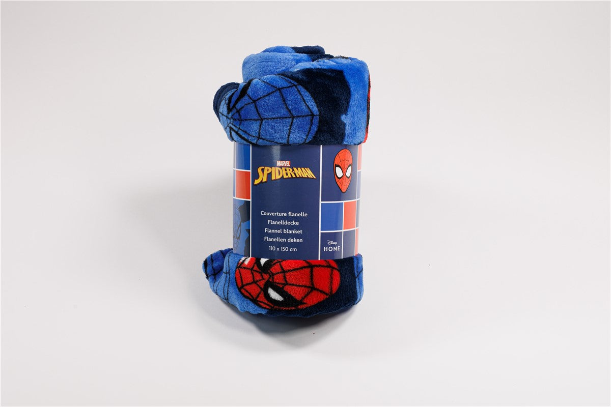 SpiderMan Fleeceplaid 100x150 Duurzaam Flanel