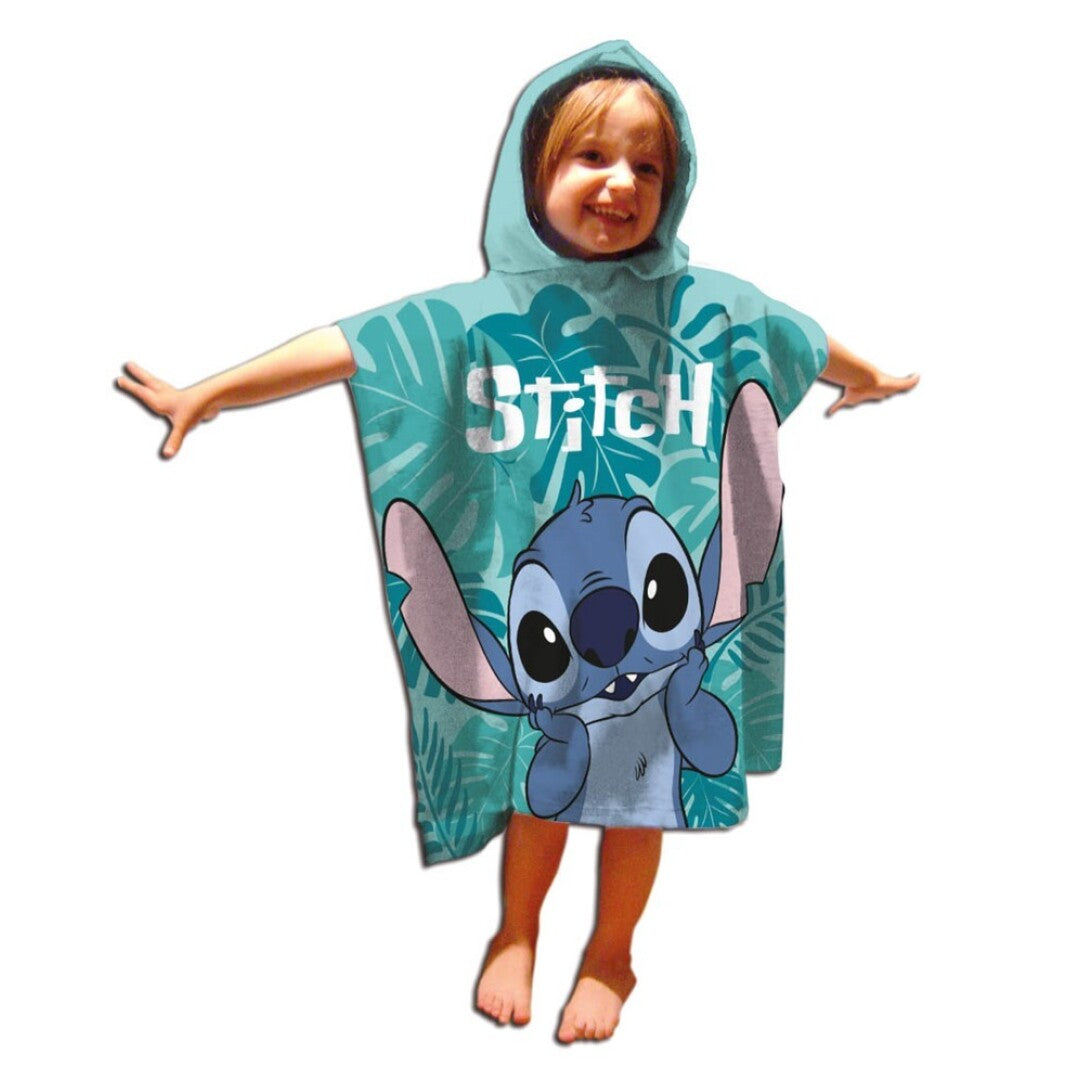Bluey badponcho 55x110 Polyester Snel Drogend Duurzaam