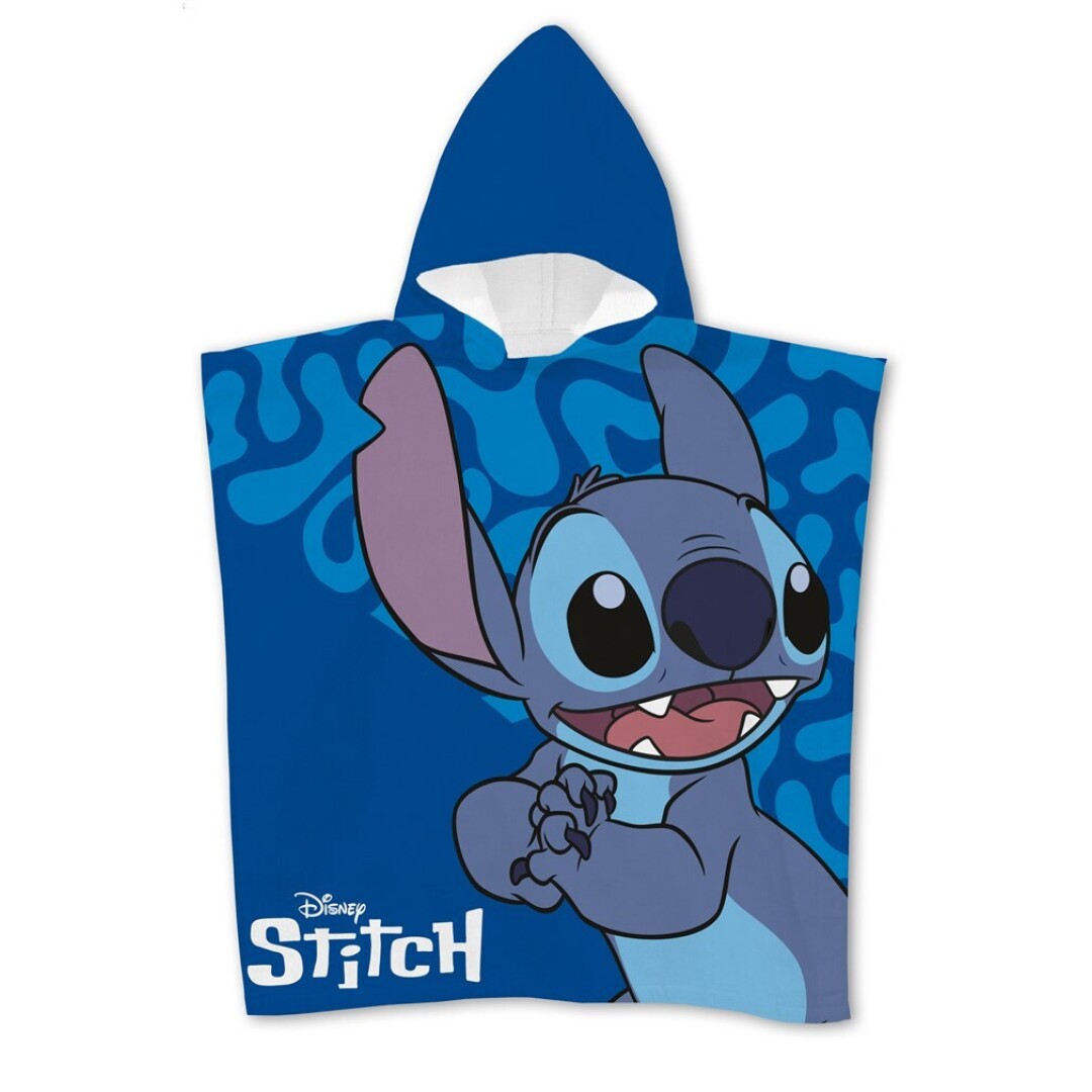 Bluey badponcho 55x110 Polyester Snel Drogend Duurzaam