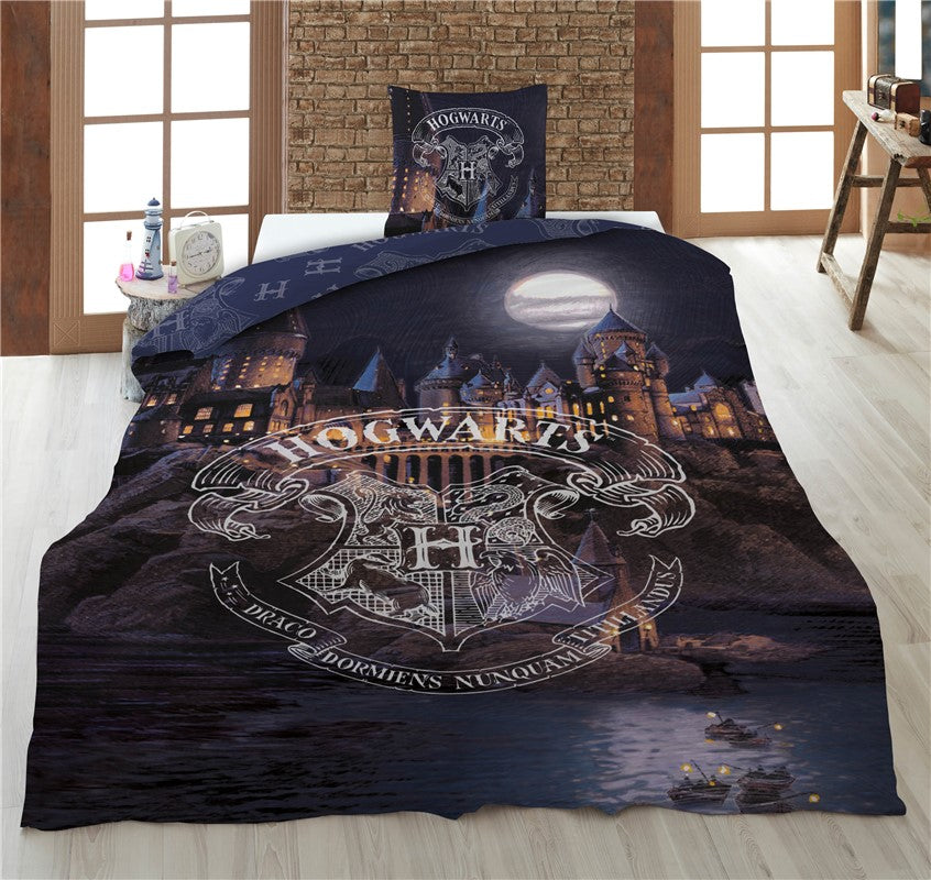 Harry Potter Dekbedovertrek 140x200 Duurzaam Polykatoen 2in1