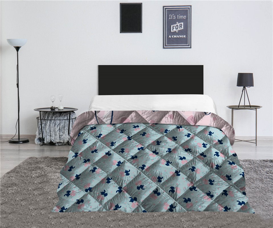 Lilo Stitch BedSprei 140x200 Duurzaam Polyester 2in1