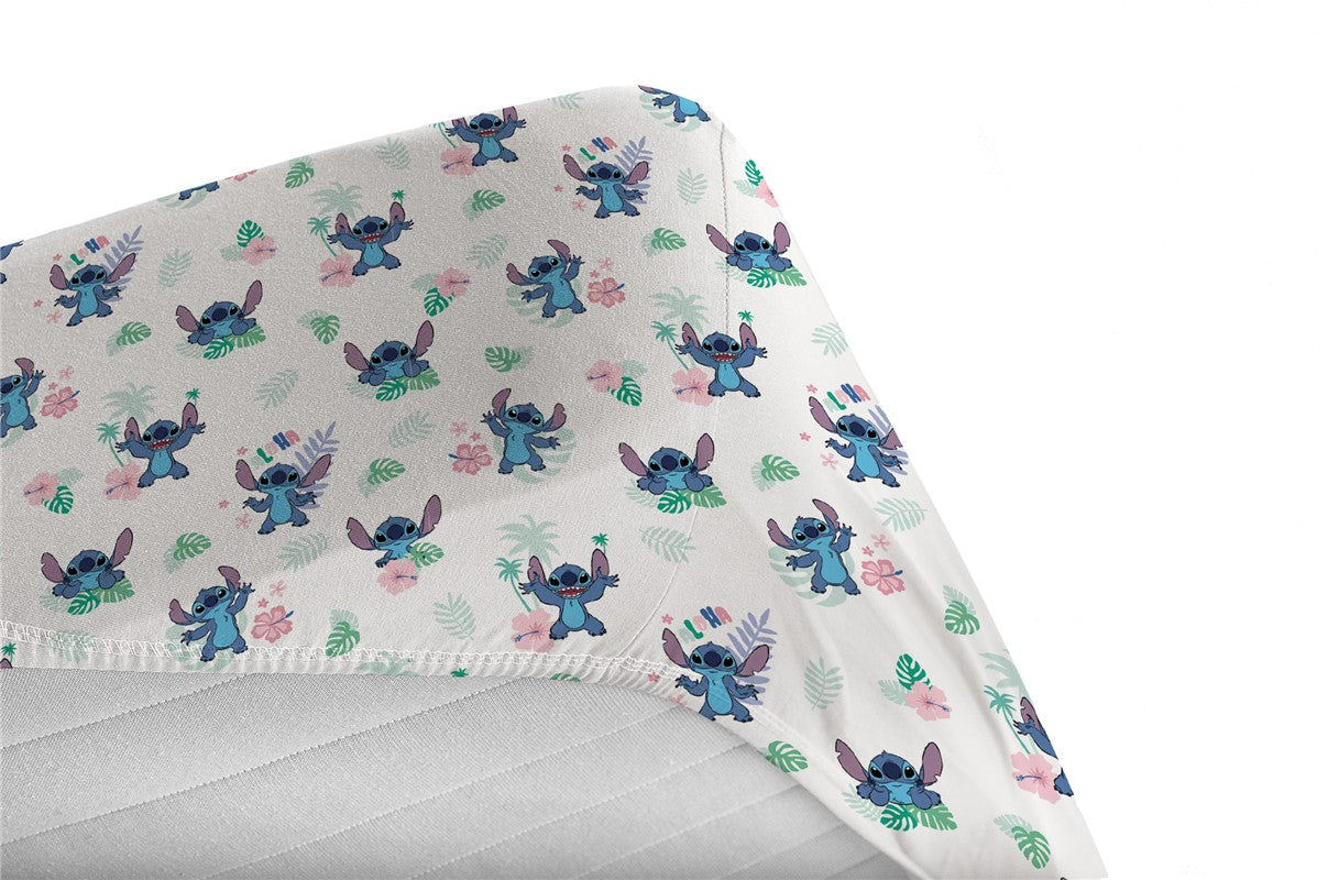 Disney Lilo Stitch Dekbedovertrek EN Hoeslaken 140x200 Katoen Duurzaam Voordeelpakket