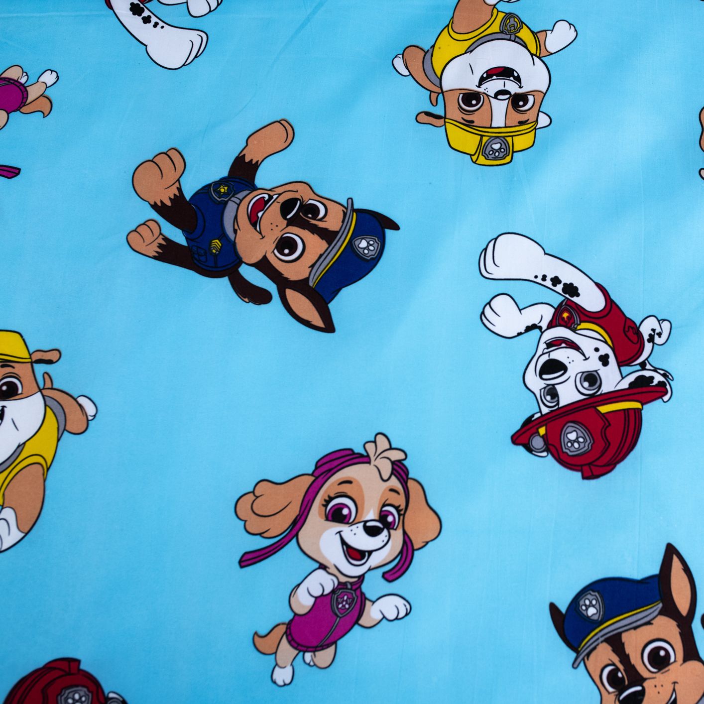 PAW Patrol Dekbedovertrek 140x200 Polyester 2in1 Duurzaam