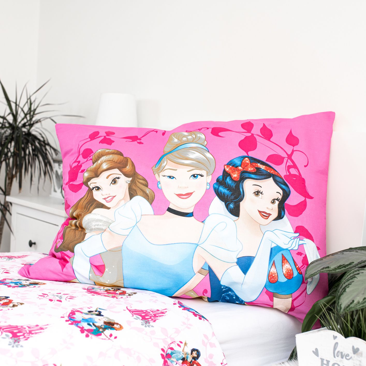 Disney Prinsessen Dekbedovertrek 140x200 2in1 Duurzaam
