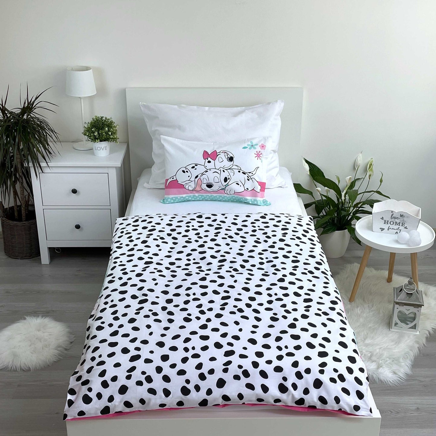 Disney 101 Dalmatiers Little Sweetie Dekbedovertrek 100x135 2in1