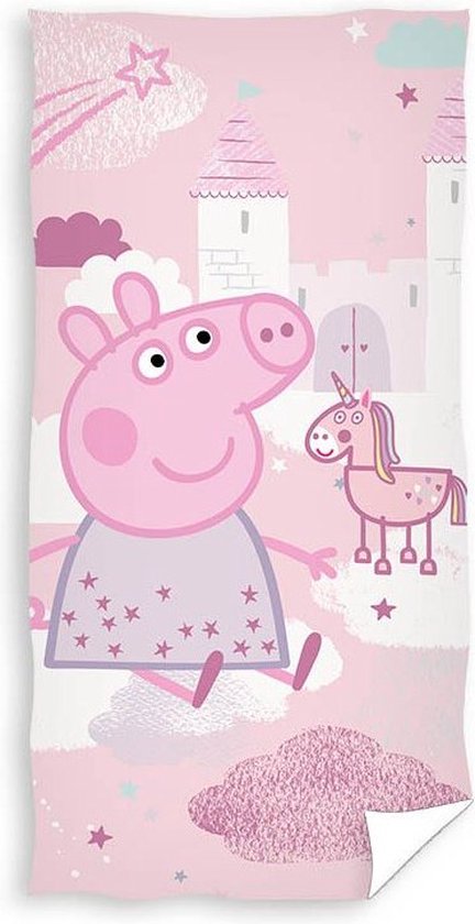 Peppa Pig Handdoek 70x140 Katoen