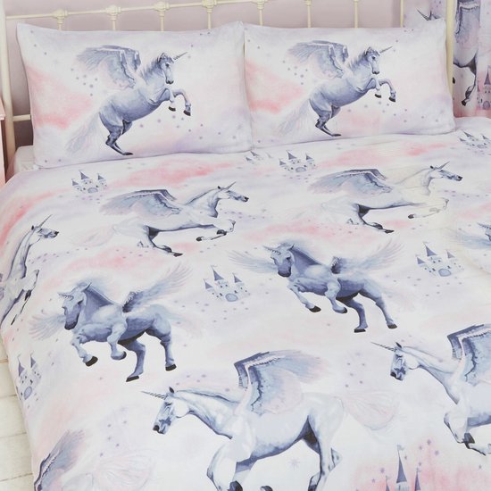 Eenhoorn Dekbedovertrek Unicorn 200x200 Tweepersoons