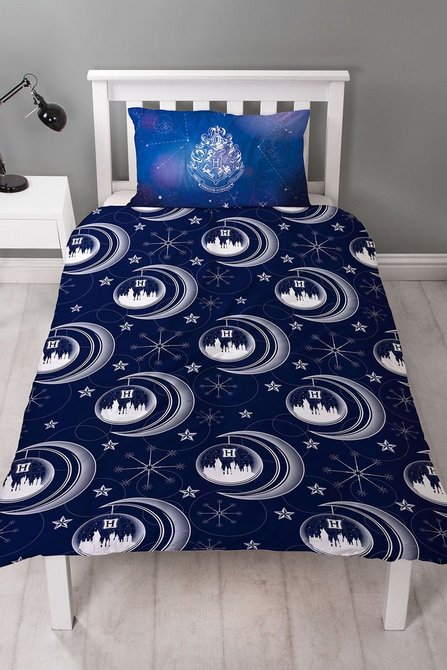 Christmas Harry Potter dekbedovertrek 135x200 Kerst 2in1 Polykatoen