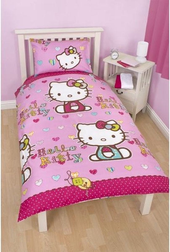 Hello Kitty Dekbedovertrek 135x200cm Polyester