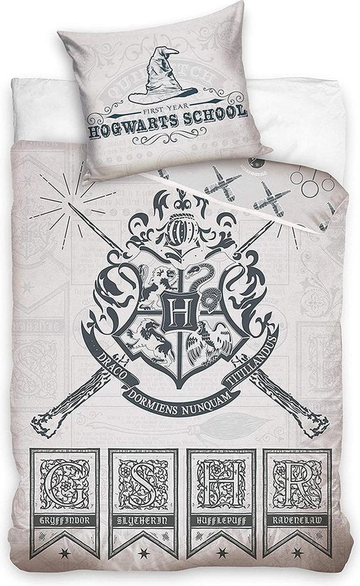 Harry Potter Dekbedovertrek 140x200 Duurzaam 2in1