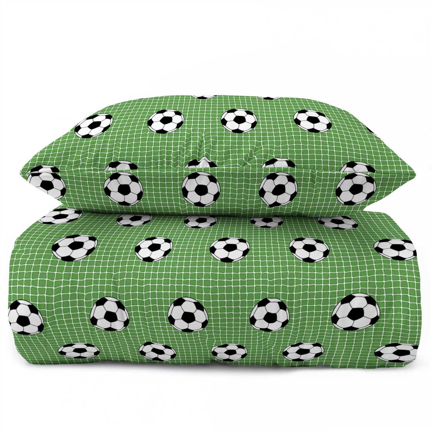 Voetbal Dekbedovertrek 140x200 Duurzaam Katoen