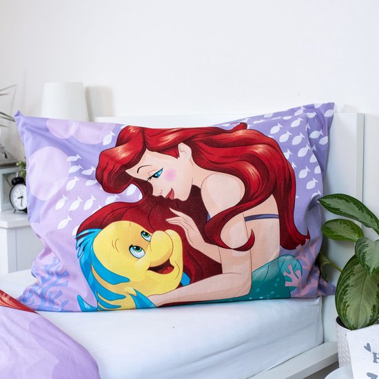 De Kleine Zeermeermin Disney Ariel Dekbedovertrek 140x200 2in1 Duurzaam