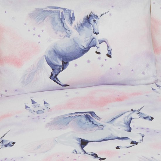 Eenhoorn Dekbedovertrek Unicorn 200x200 Tweepersoons