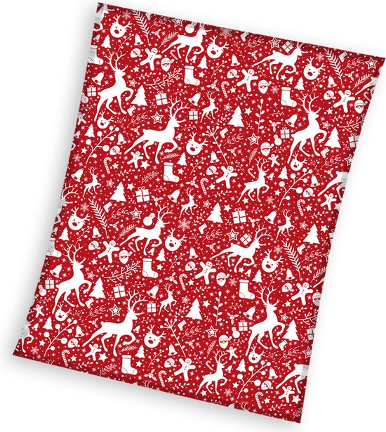 Kerst Fleeceplaid 150x200 Duurzaam