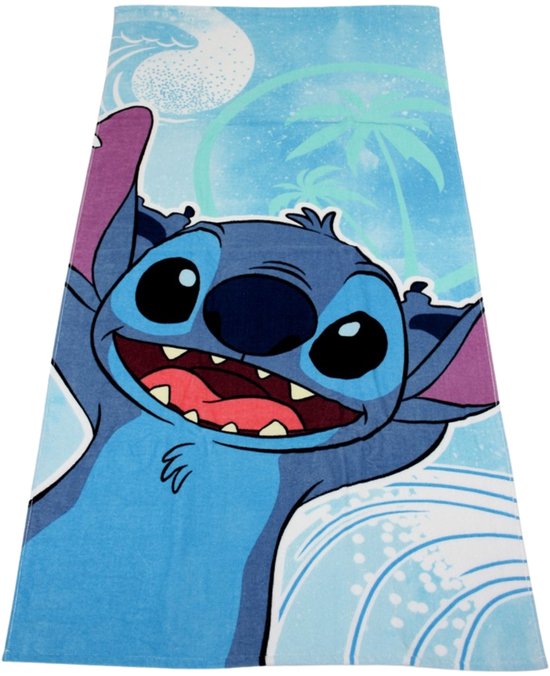 Disney Lilo Stitch Handdoek 70x140 Duurzaam Katoen