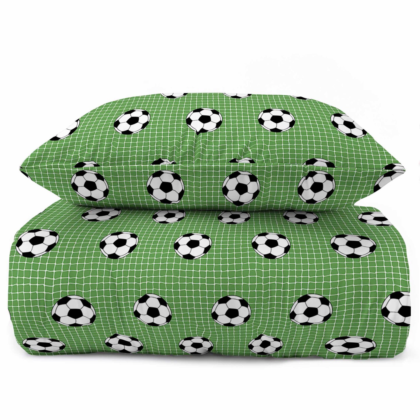 Voetbal Dekbedovertrek 140x200 Duurzaam Katoen