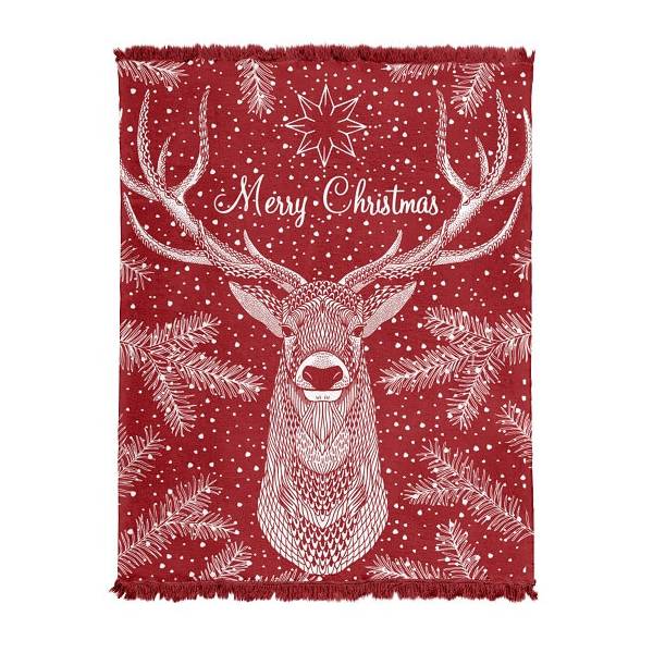 Kerst Fleeceplaid 150x200 Duurzaam Goed Kwaliteit Deken