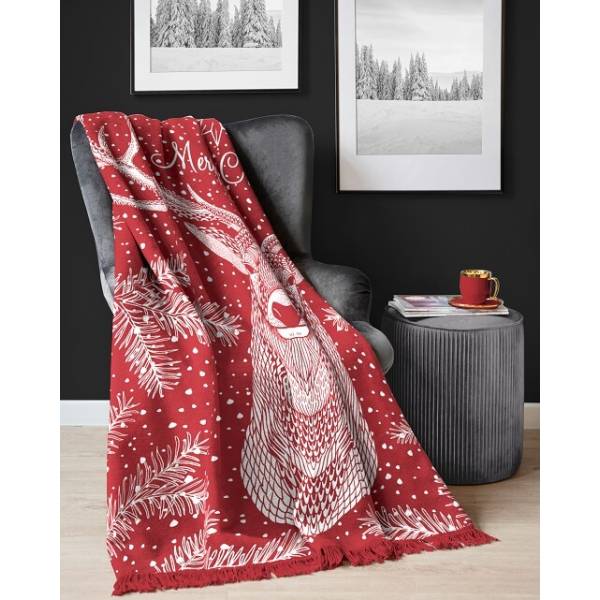 Kerst Fleeceplaid 150x200 Duurzaam Goed Kwaliteit Deken