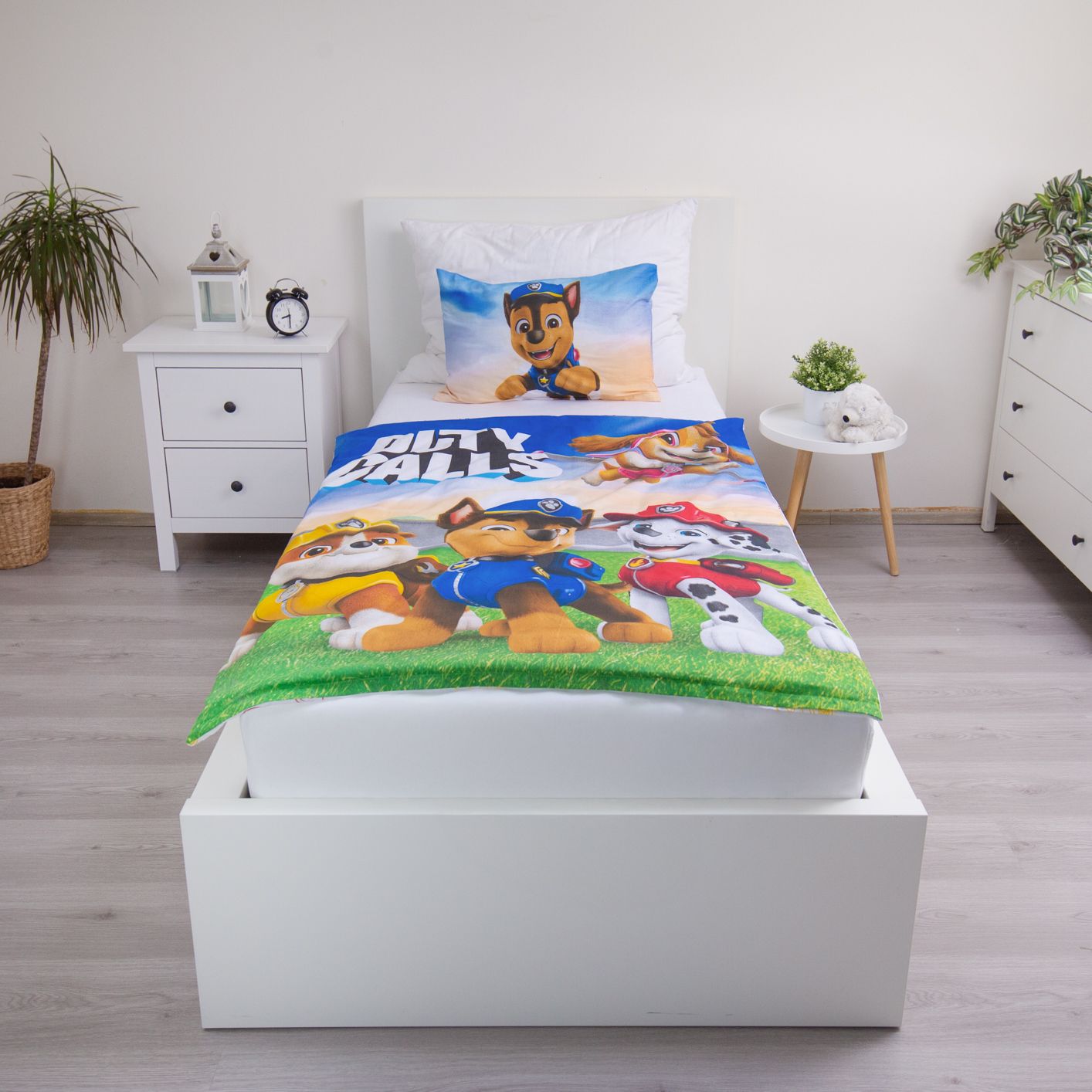 PAW Patrol Dekbedovertrek 100x135 2in1 Duurzaam Katoen